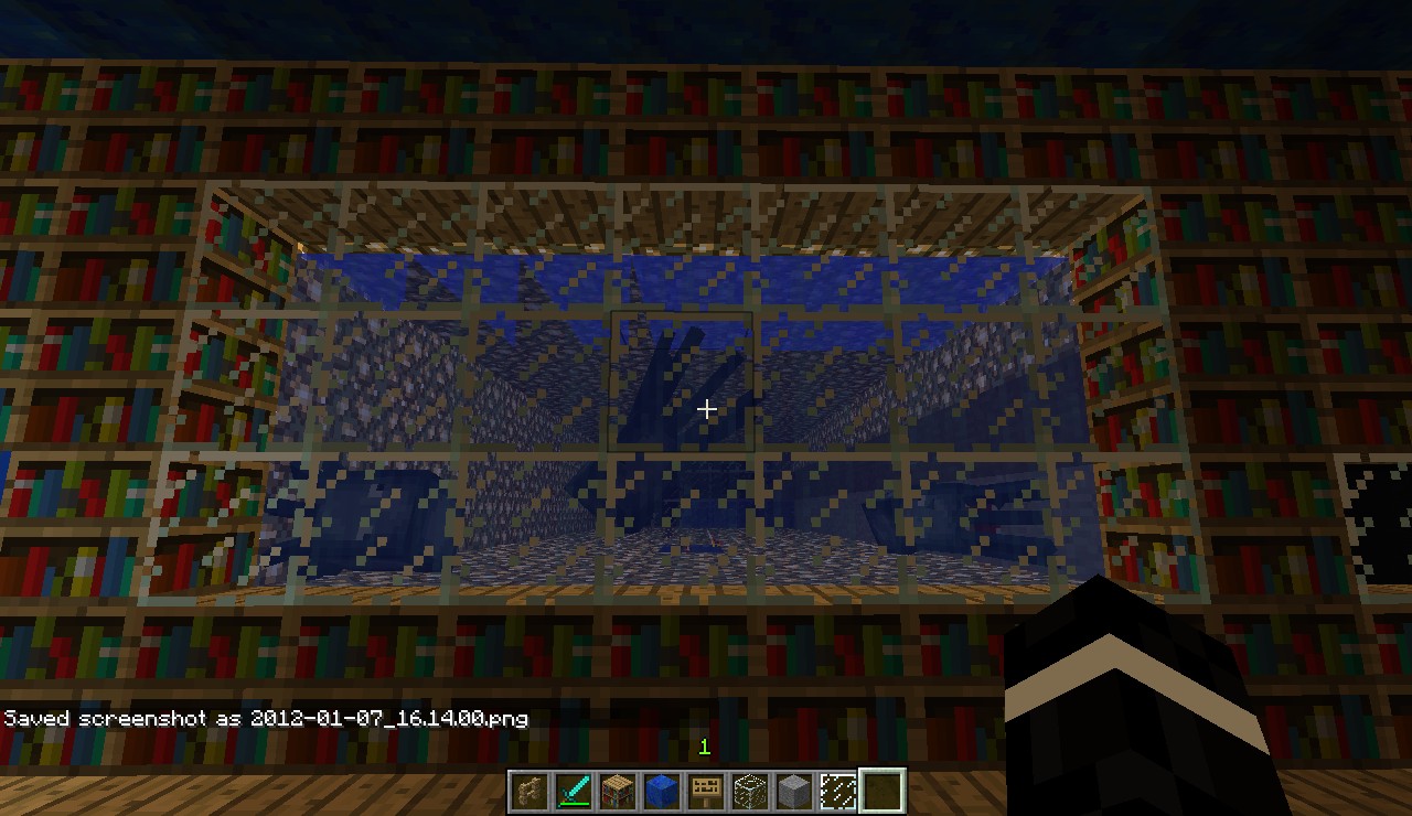 Underground Library/Specimen Chamber Minecraft Map