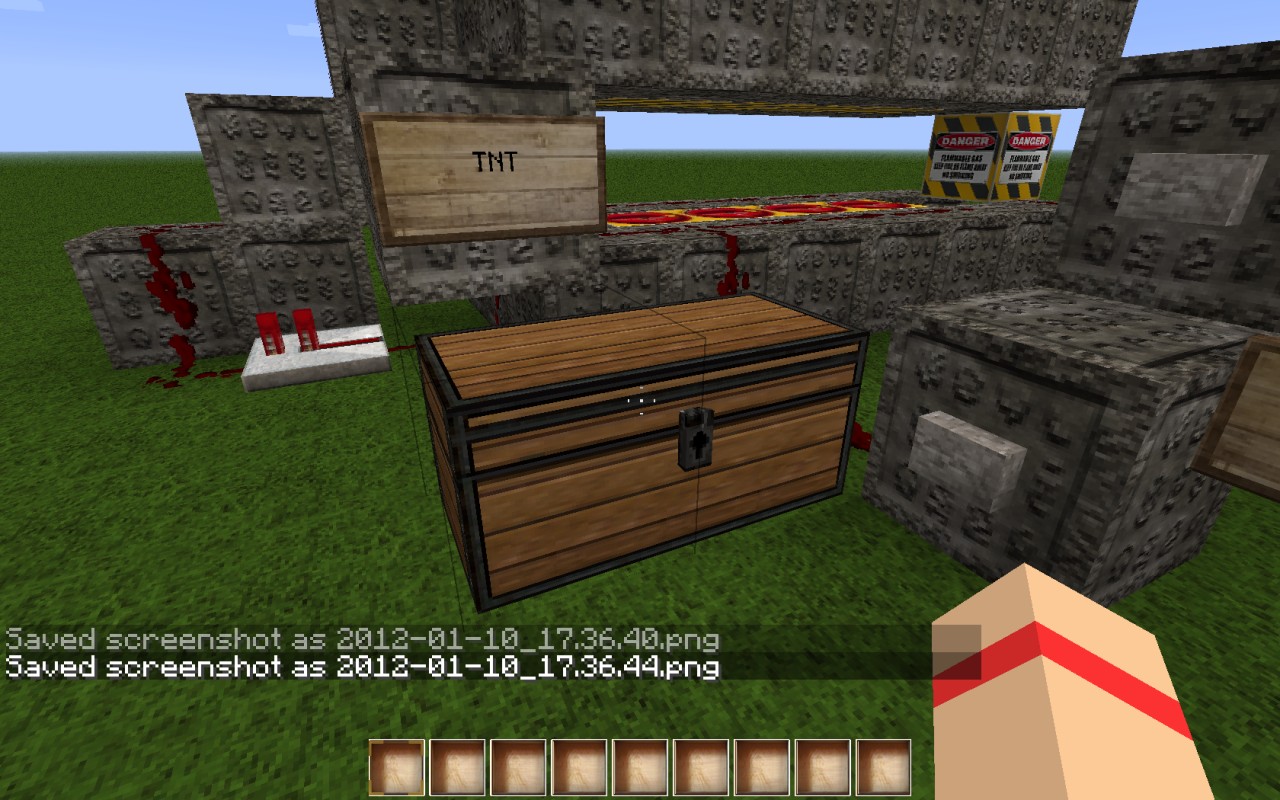 TNT Cannon+TNT Chest Minecraft Map