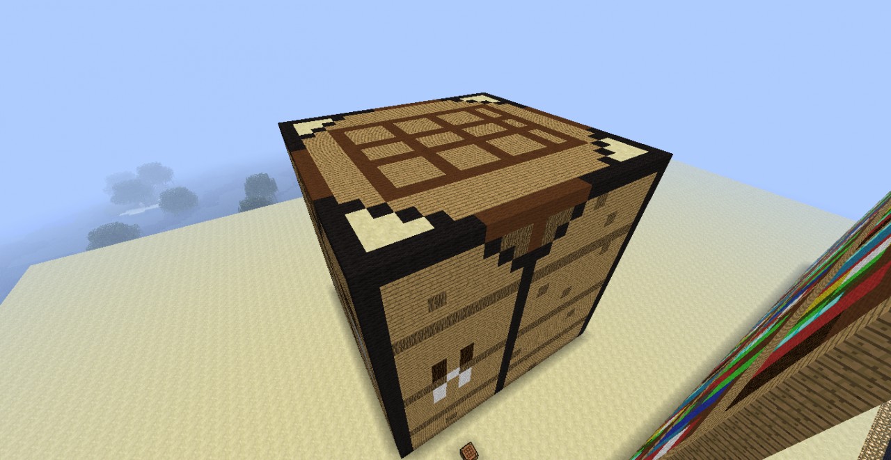 giant crafting table minecraft