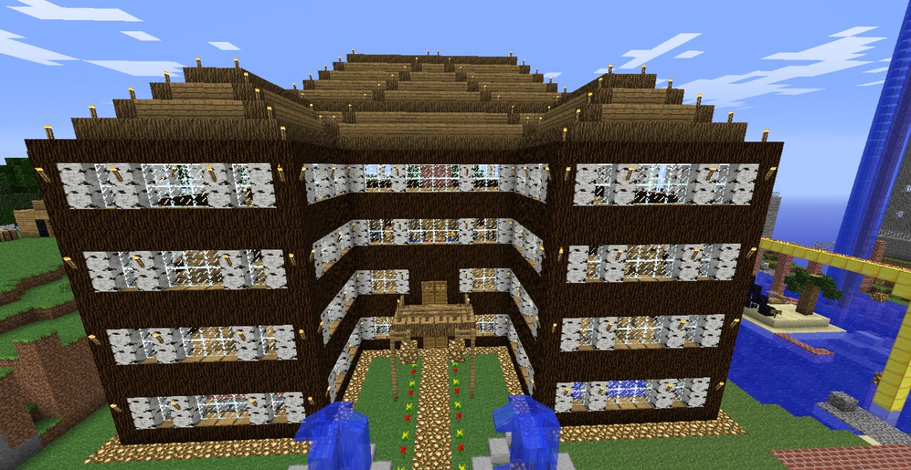 Spawn Mansion Minecraft Map