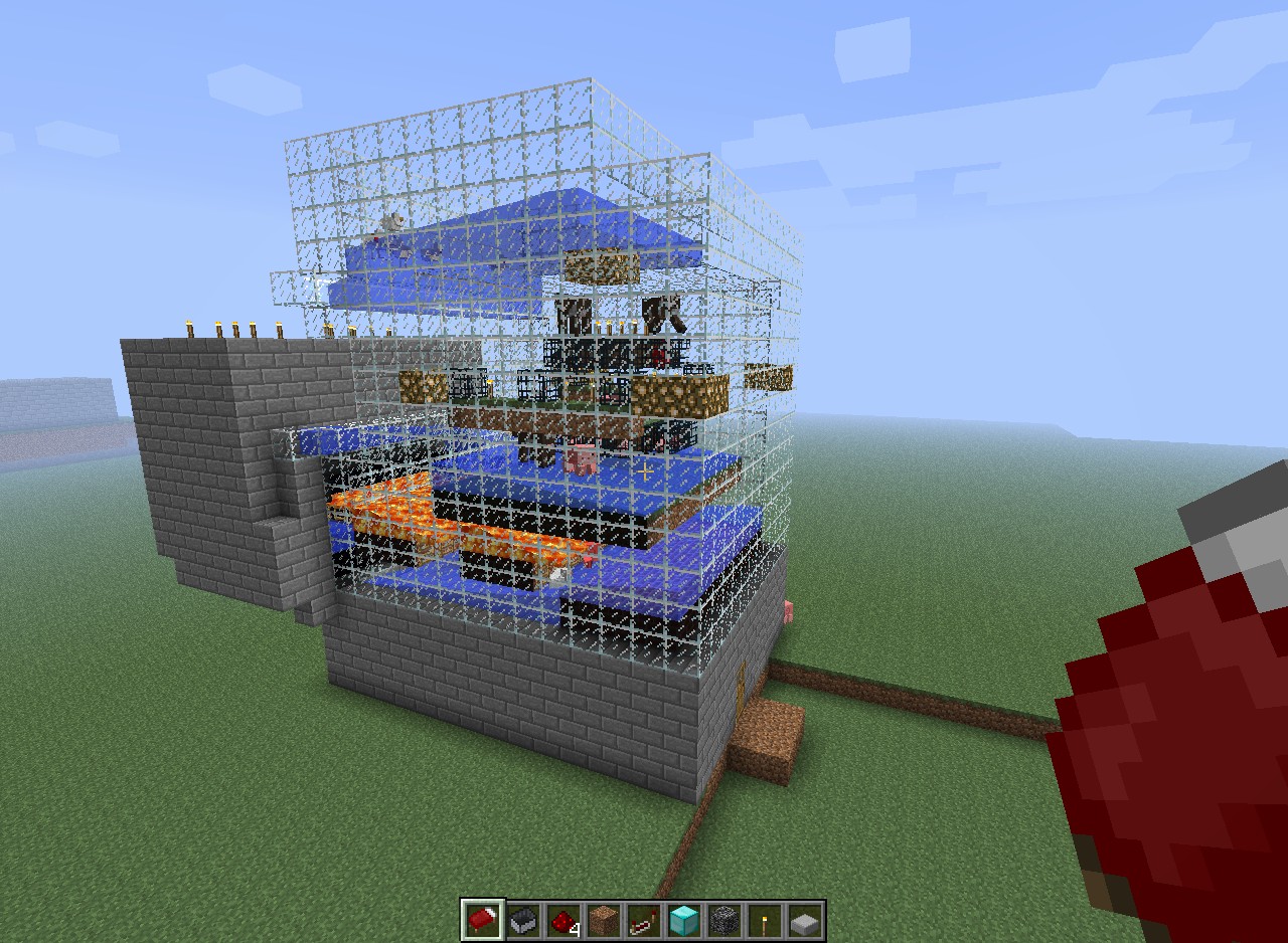 Animal and Monster Farm! (Updated) Minecraft Map