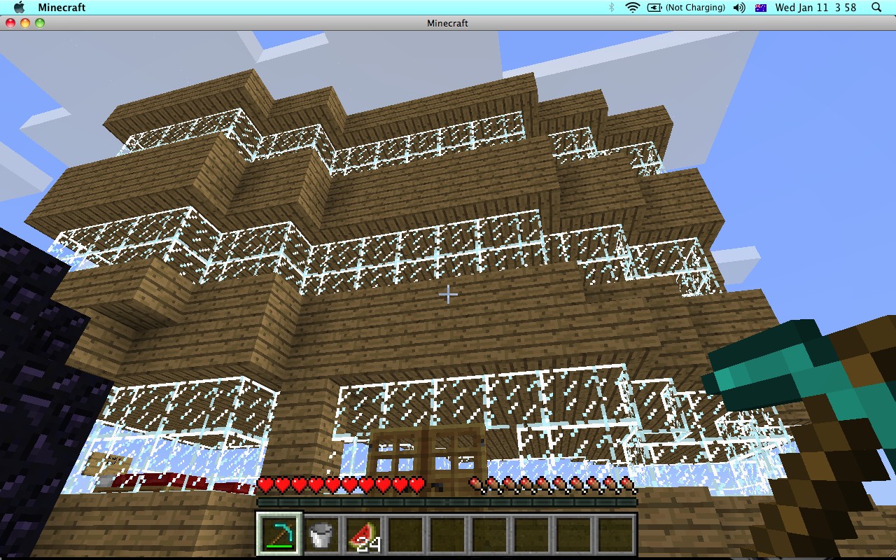 Medium Size Wood House Medium Size Wood House