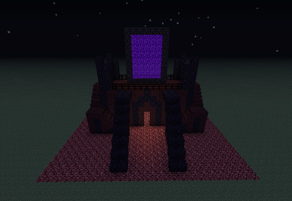 Nether Portal Spawn Minecraft Map