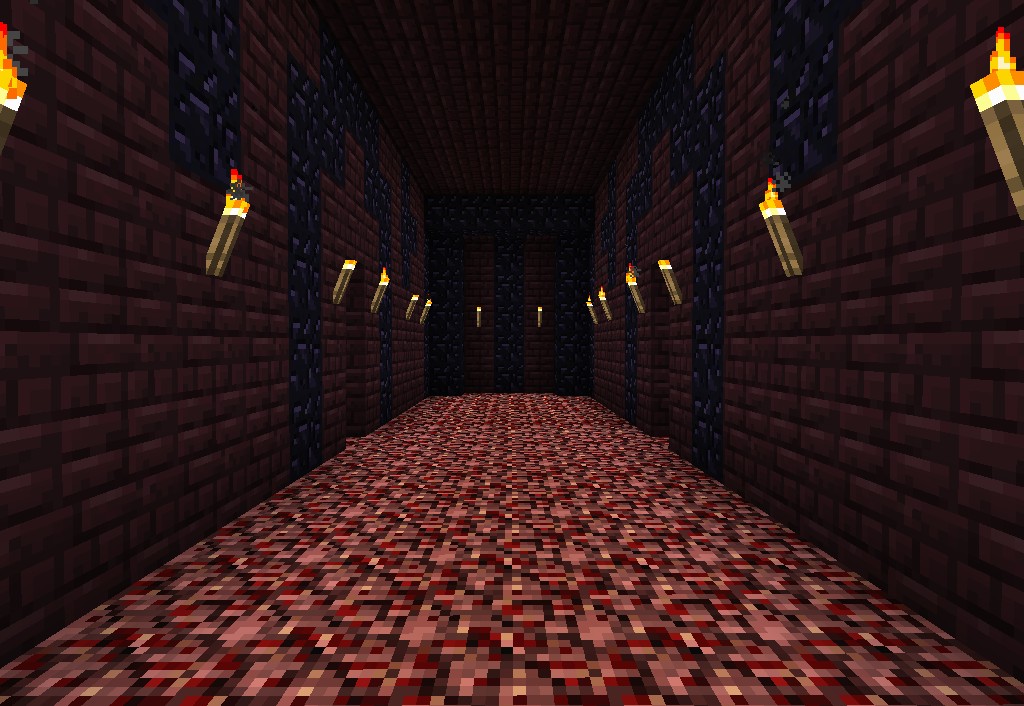 Nether Portal Spawn Minecraft Map