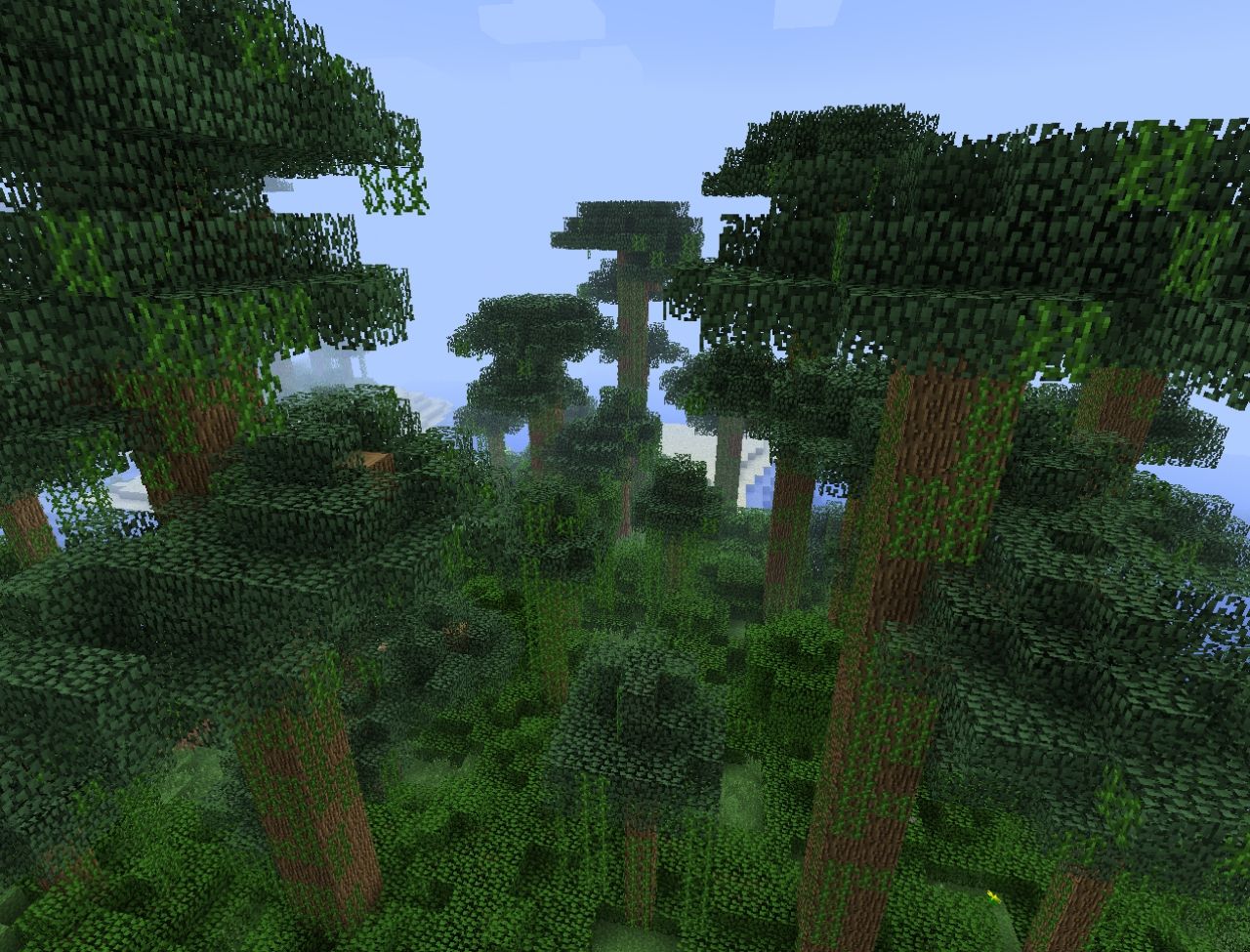 Minecraft 1.2 Jungle Biom Minecraft Project