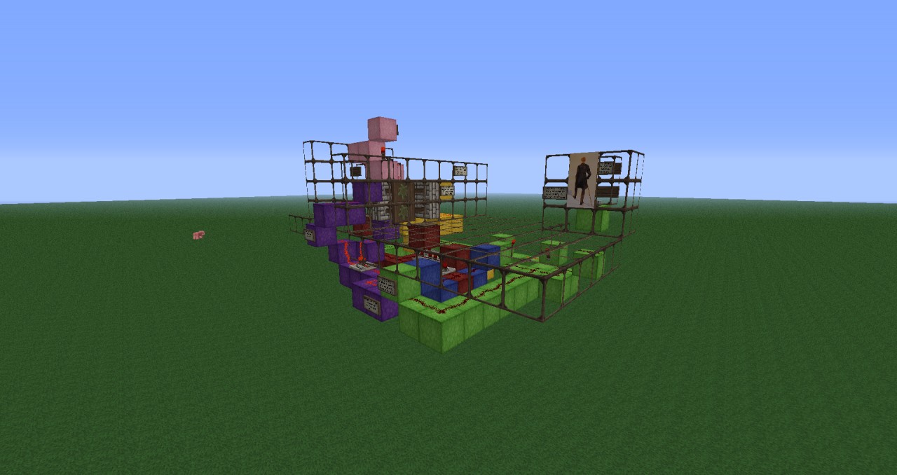 Hidden Passage Behind Wall/Bookshelf Minecraft Map