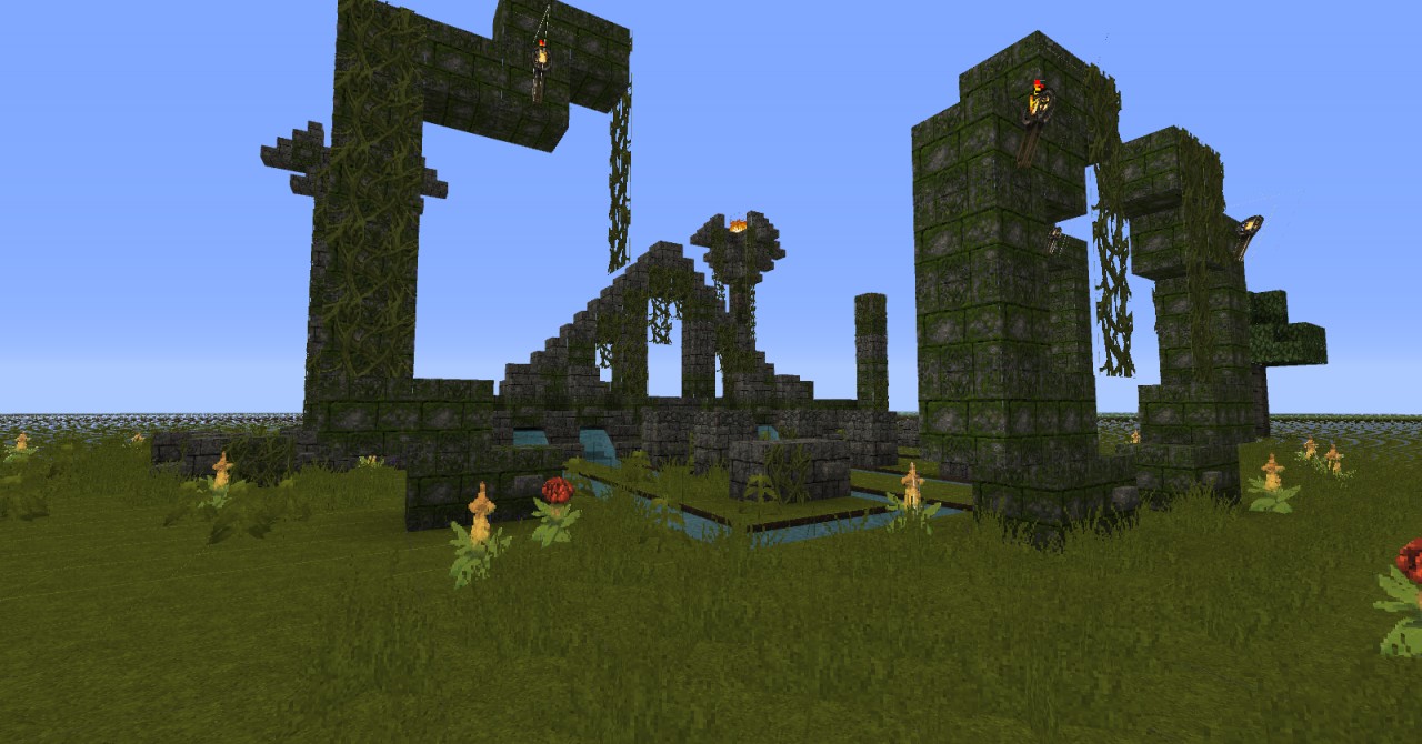 Warhammer Lizardmen Pond of the Anciens (Sotek) Minecraft Map