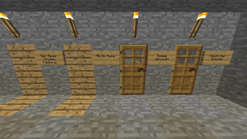 CoD Zombies in Minecraft Minecraft Map