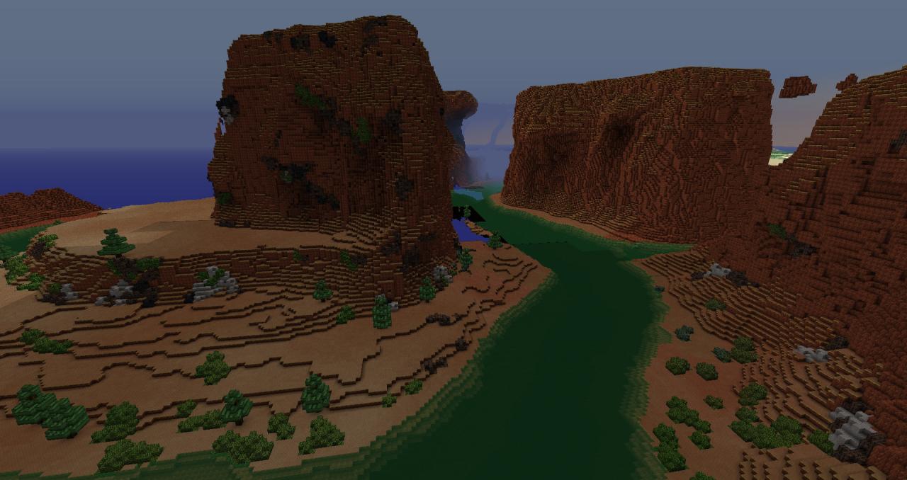 Horseshoe Bend Minecraft Map