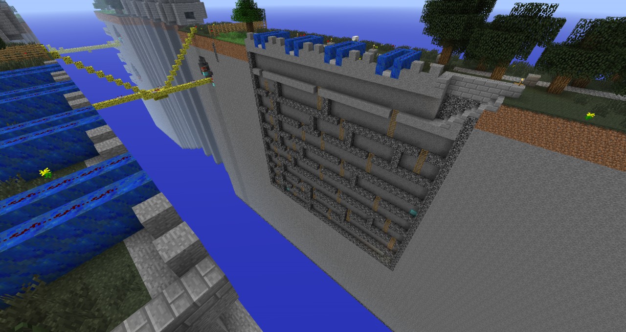 Challenge 1, with TNT cannons!