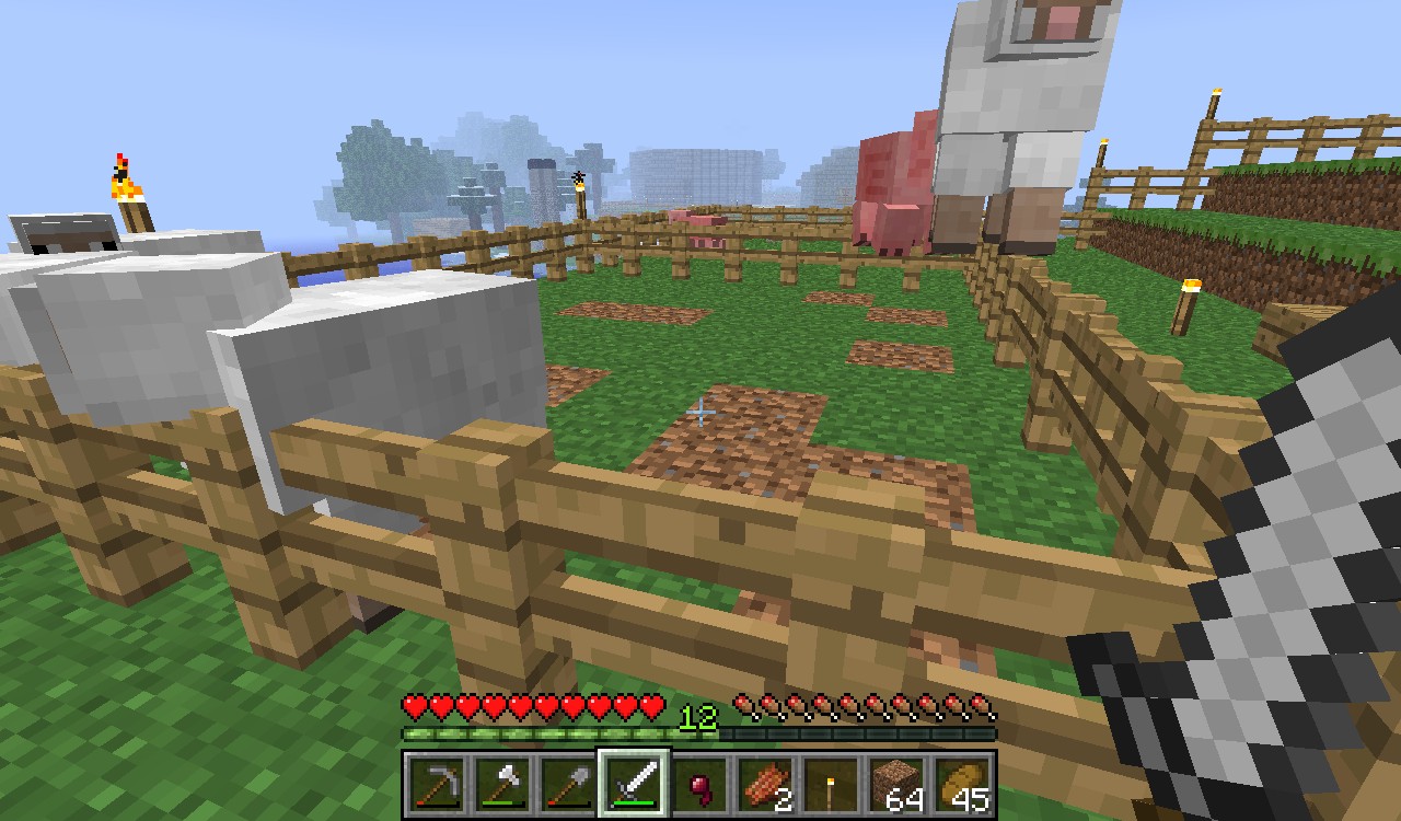 My fertile farmland Minecraft Map