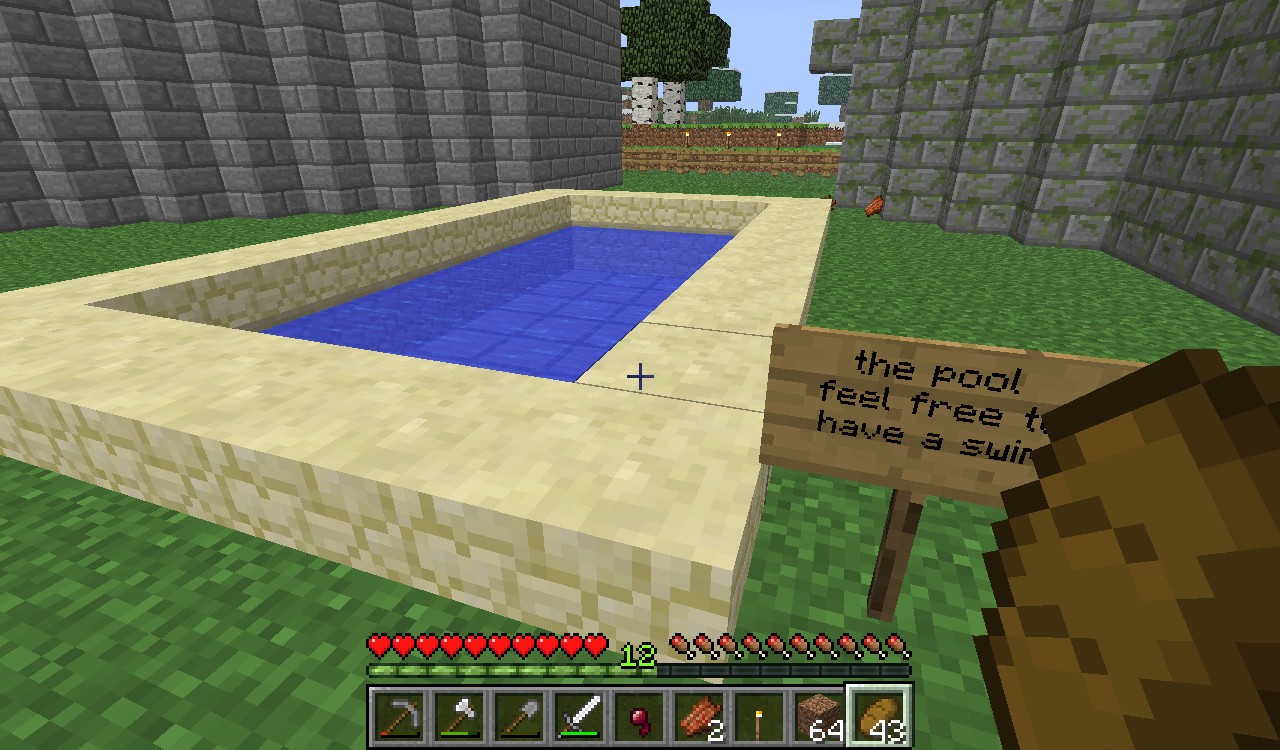 My fertile farmland Minecraft Map