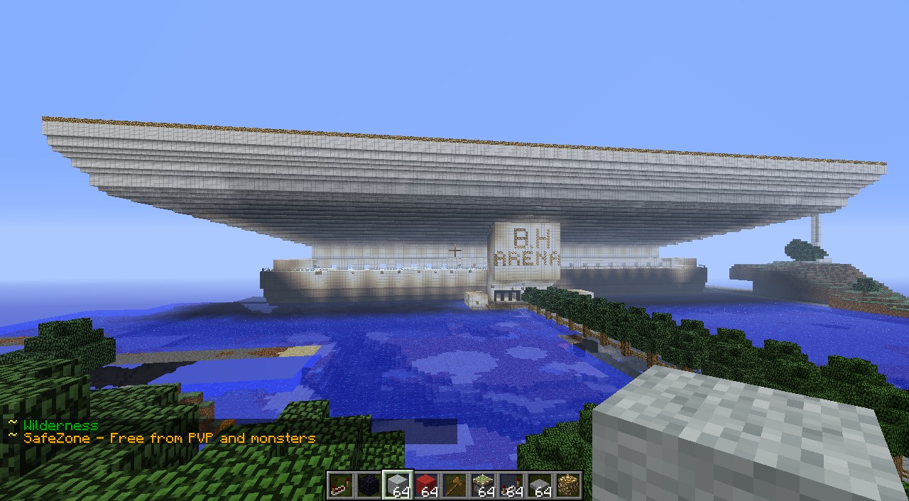 Blockheads Stadium Minecraft Map