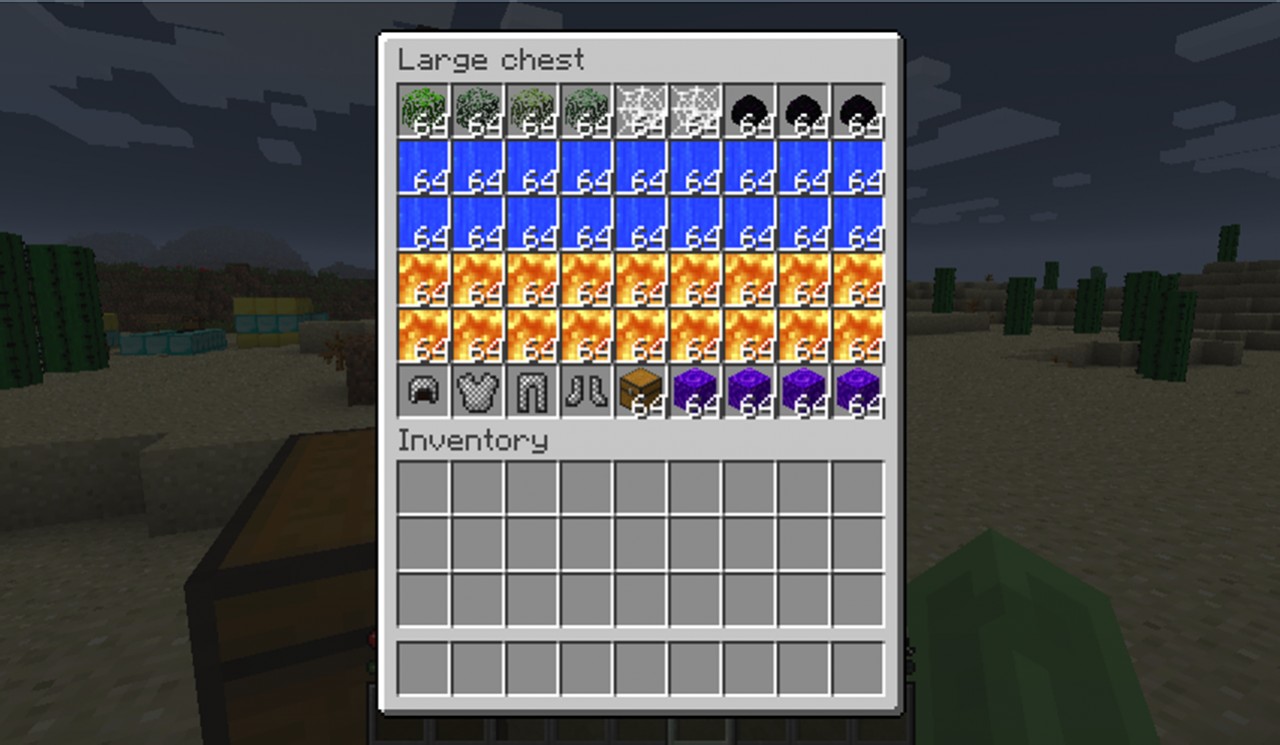 Items That You cant get in survival ) Minecraft Map