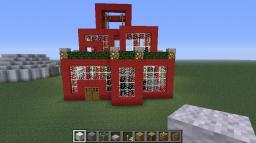 Red Modern House! Minecraft Map & Project