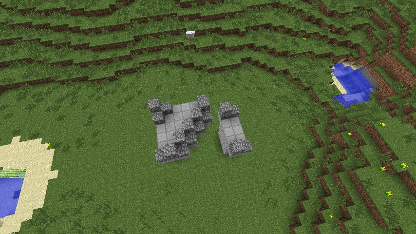 House, Wall, Rail Distributor System Minecraft Map