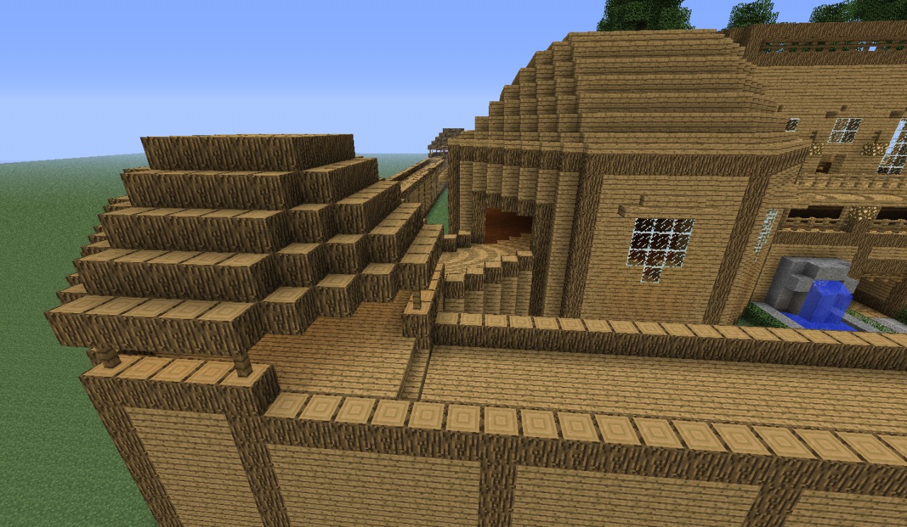 Wooden Fortress Minecraft Project