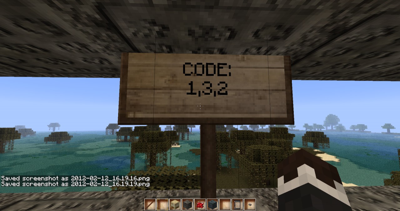 Redstone Code Door Minecraft Map