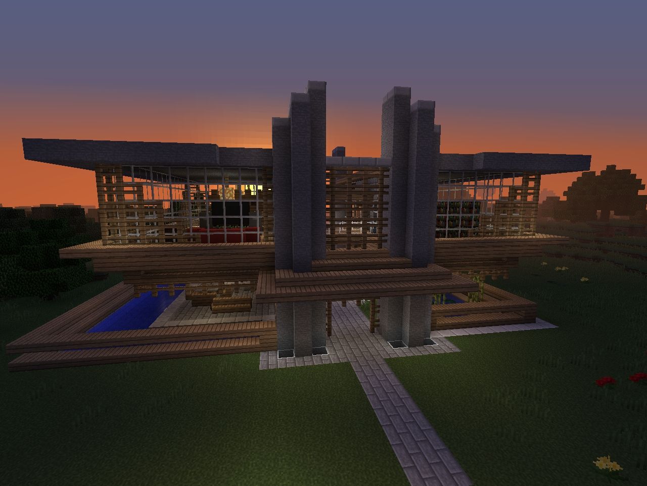 MidCentury Modern Minecraft Map