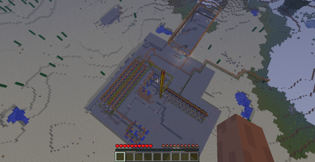 Buildcraft power station+Quarry Minecraft Map