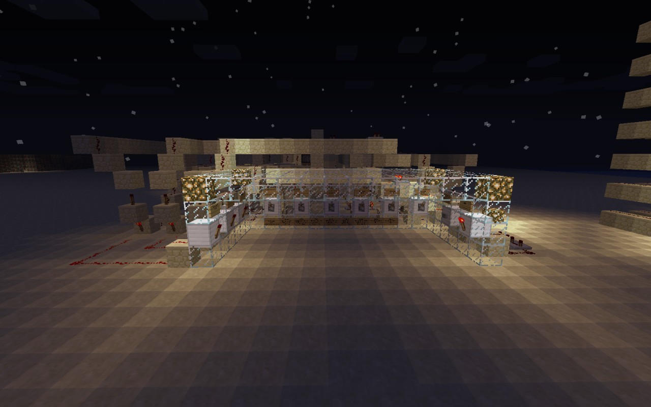 CPU Processor 1 Bit Compact Minecraft Map