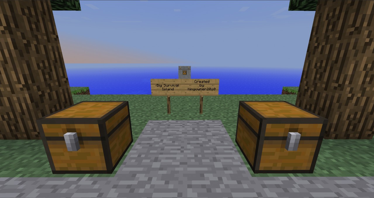 Survival Island!!!! Minecraft Map