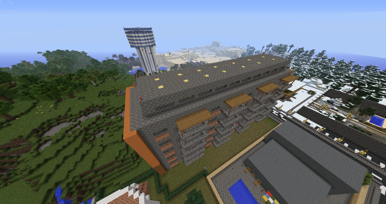 Polish Block of flats Minecraft Map