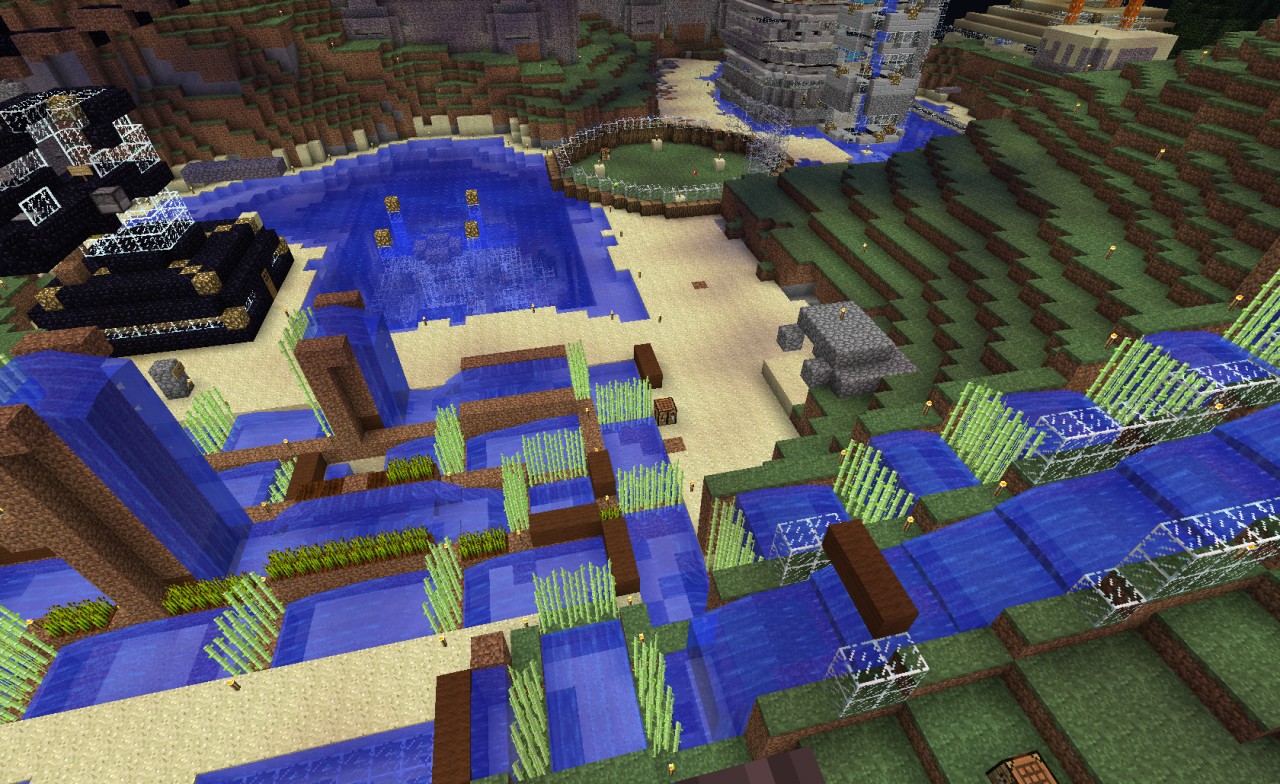 Waterslide Minecraft Map