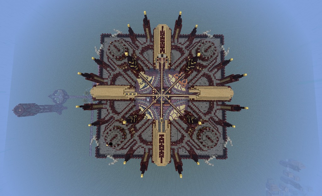 from above