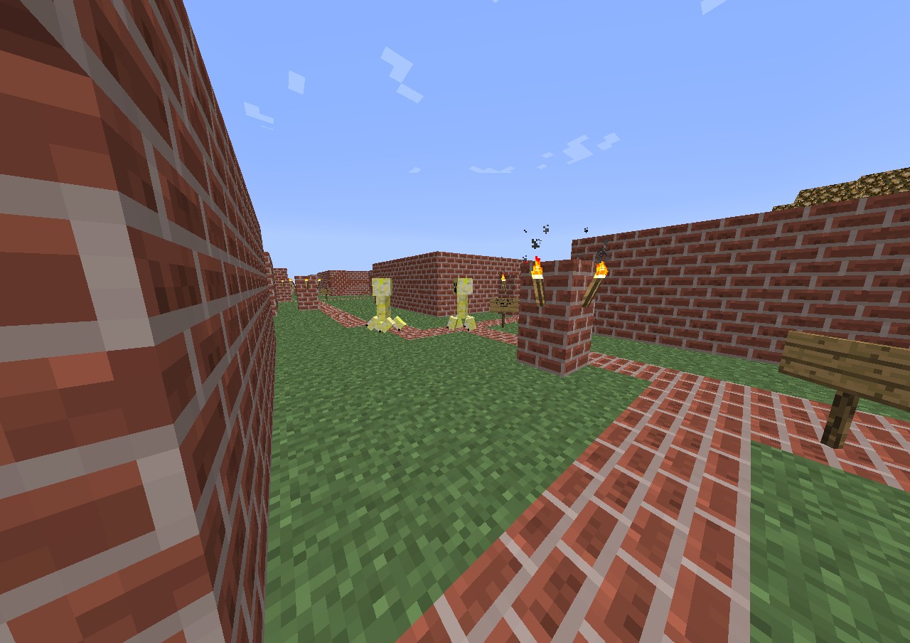 Elemental Creeper map Minecraft Map