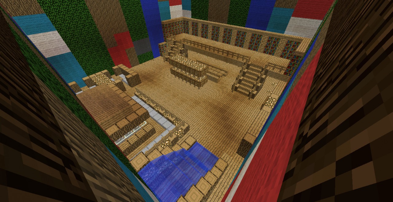 Giant Bookshelf Library! (ReUpload) Minecraft Map