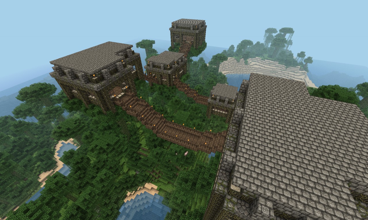 Jungle Spawn Minecraft Map