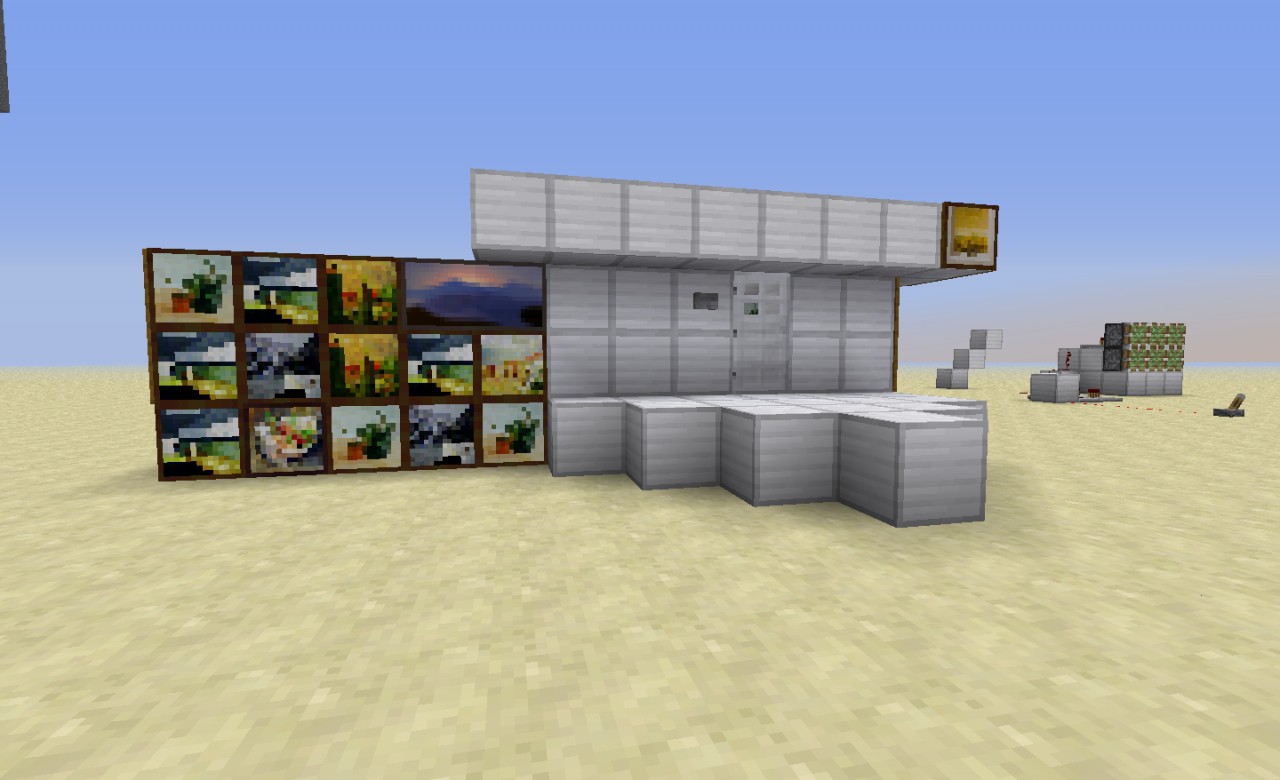 Mechanism for copying images Minecraft Map