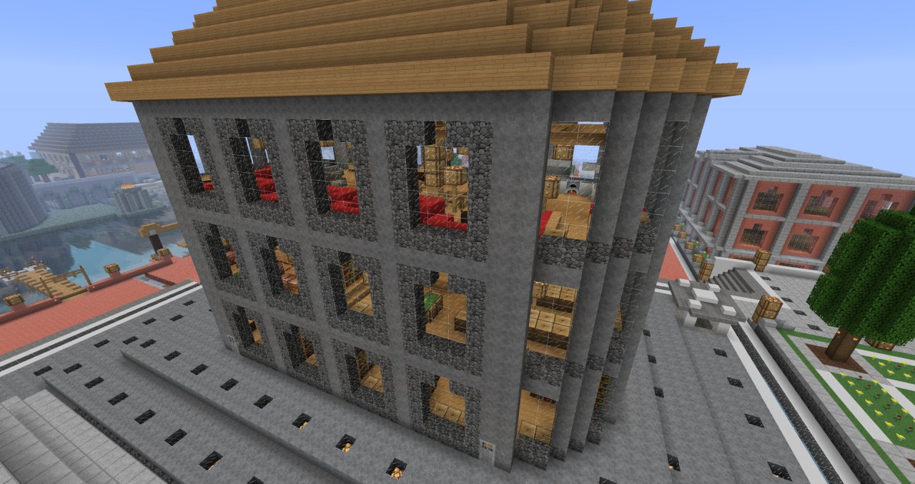 Library Minecraft Map