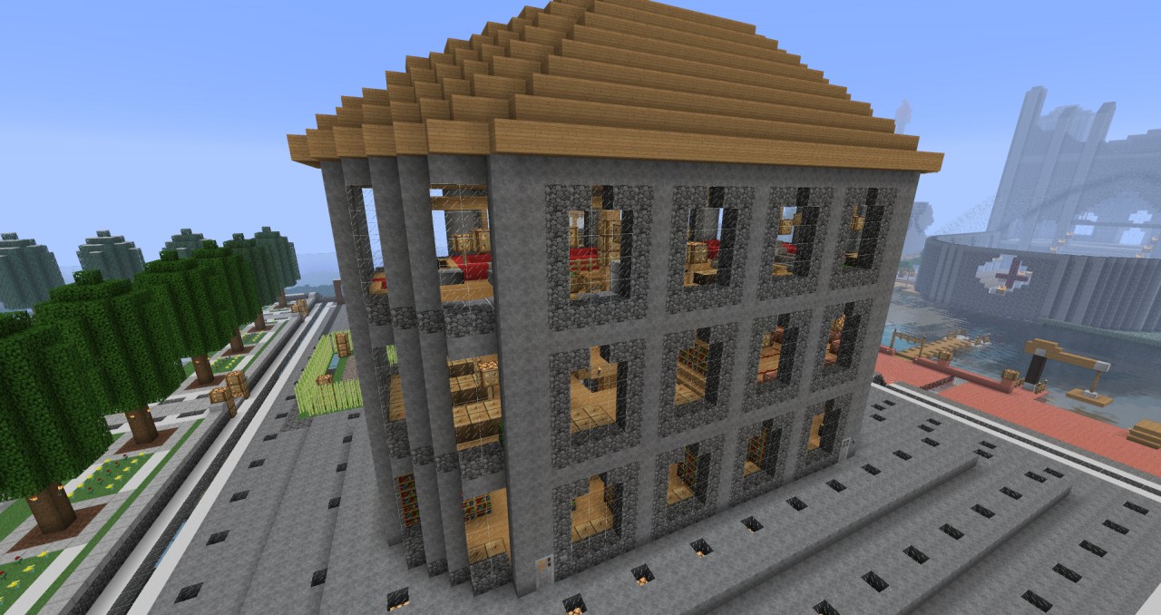 Library Minecraft Map