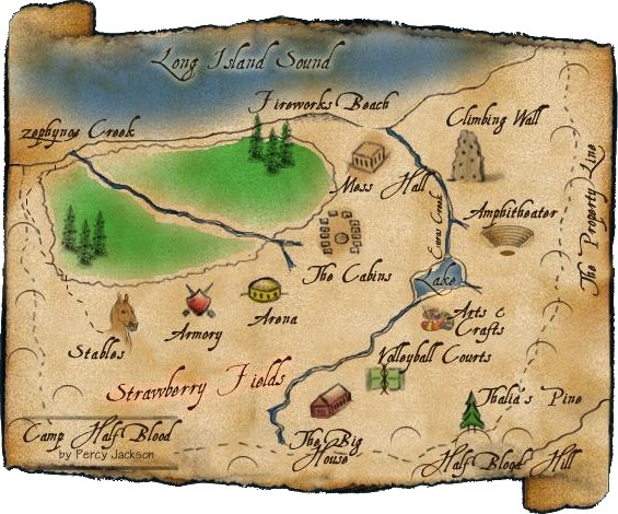 If you get lost you can refer to this map!
