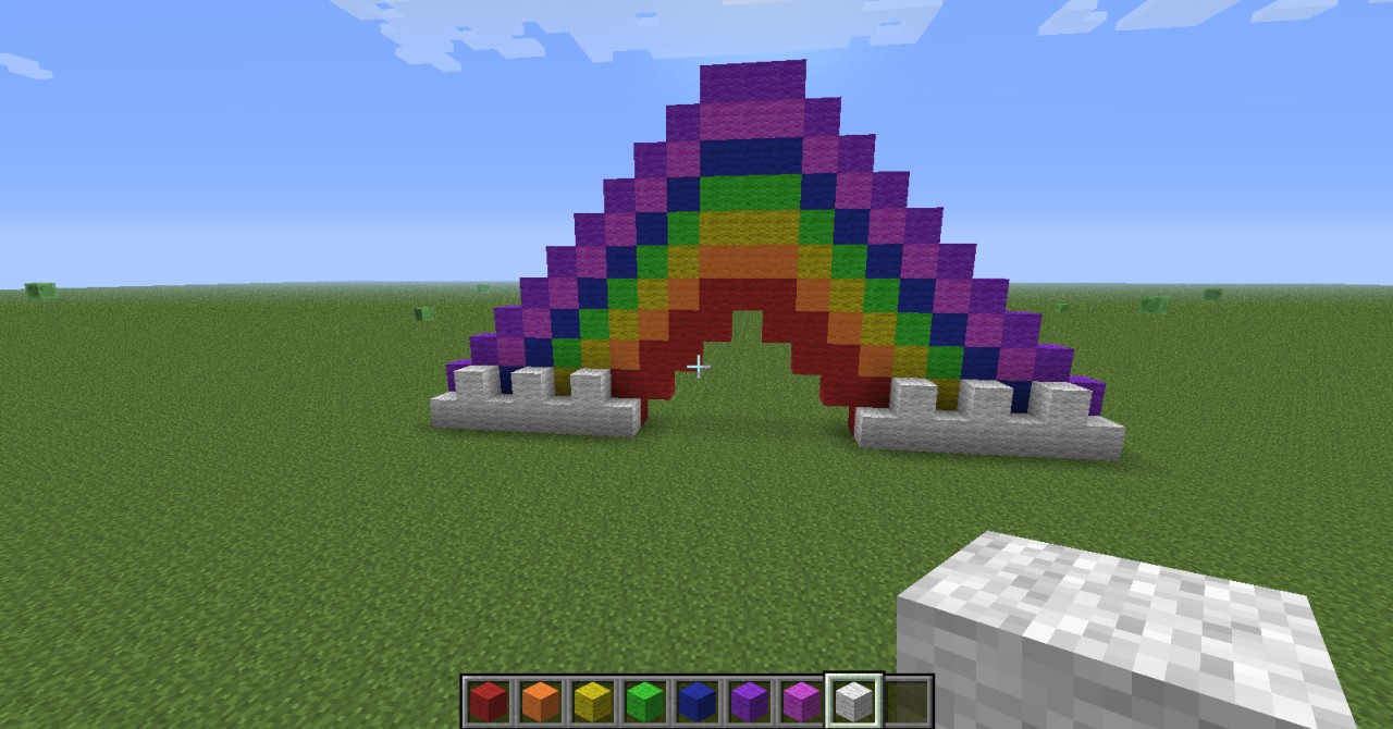Rainbow Minecraft Map