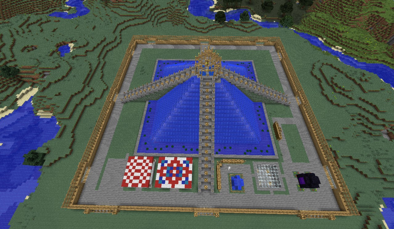 Hydrocraft Spawn Temple Minecraft Map