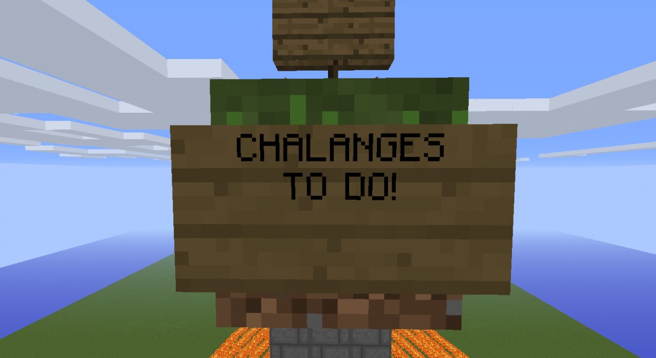 survival skyland Minecraft Map