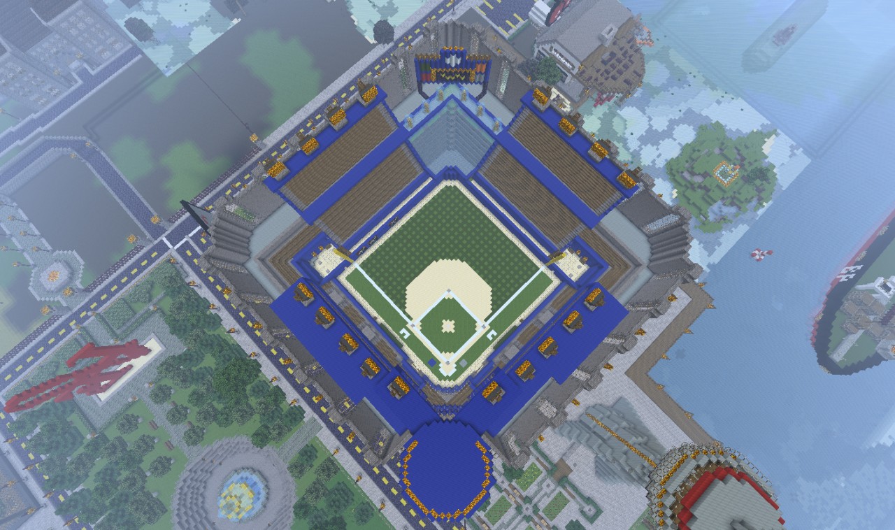 Baseball Stadium Minecraft Map