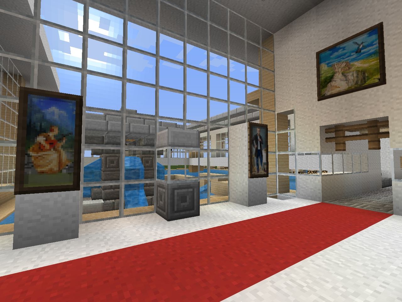 The Art Gallery Minecraft Map
