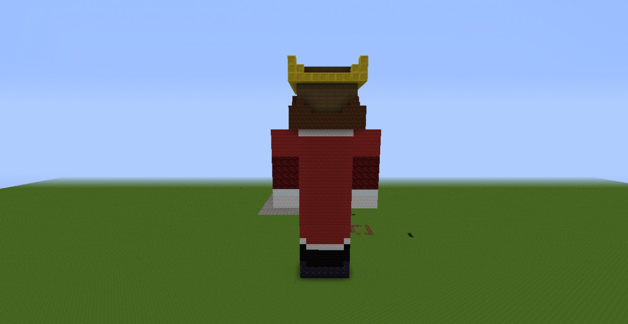 King Lokibo statue Minecraft Map