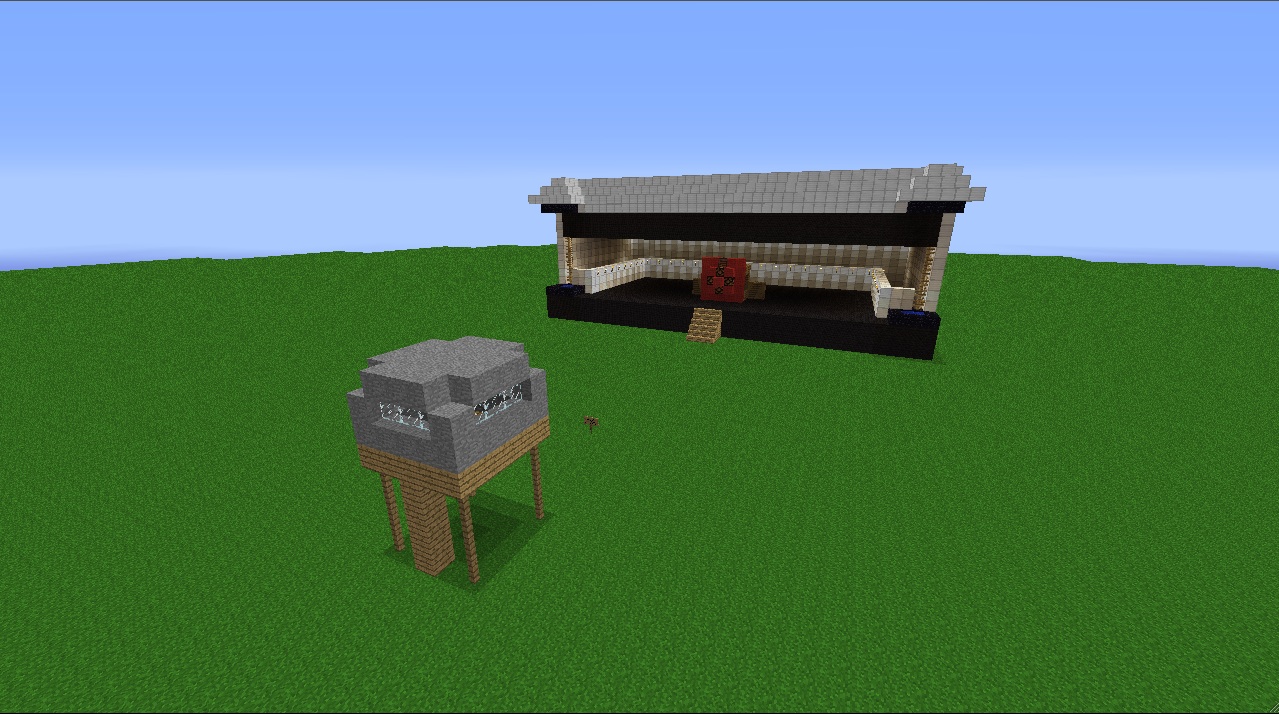Minecraft Concert/Preformance Stage Minecraft Map
