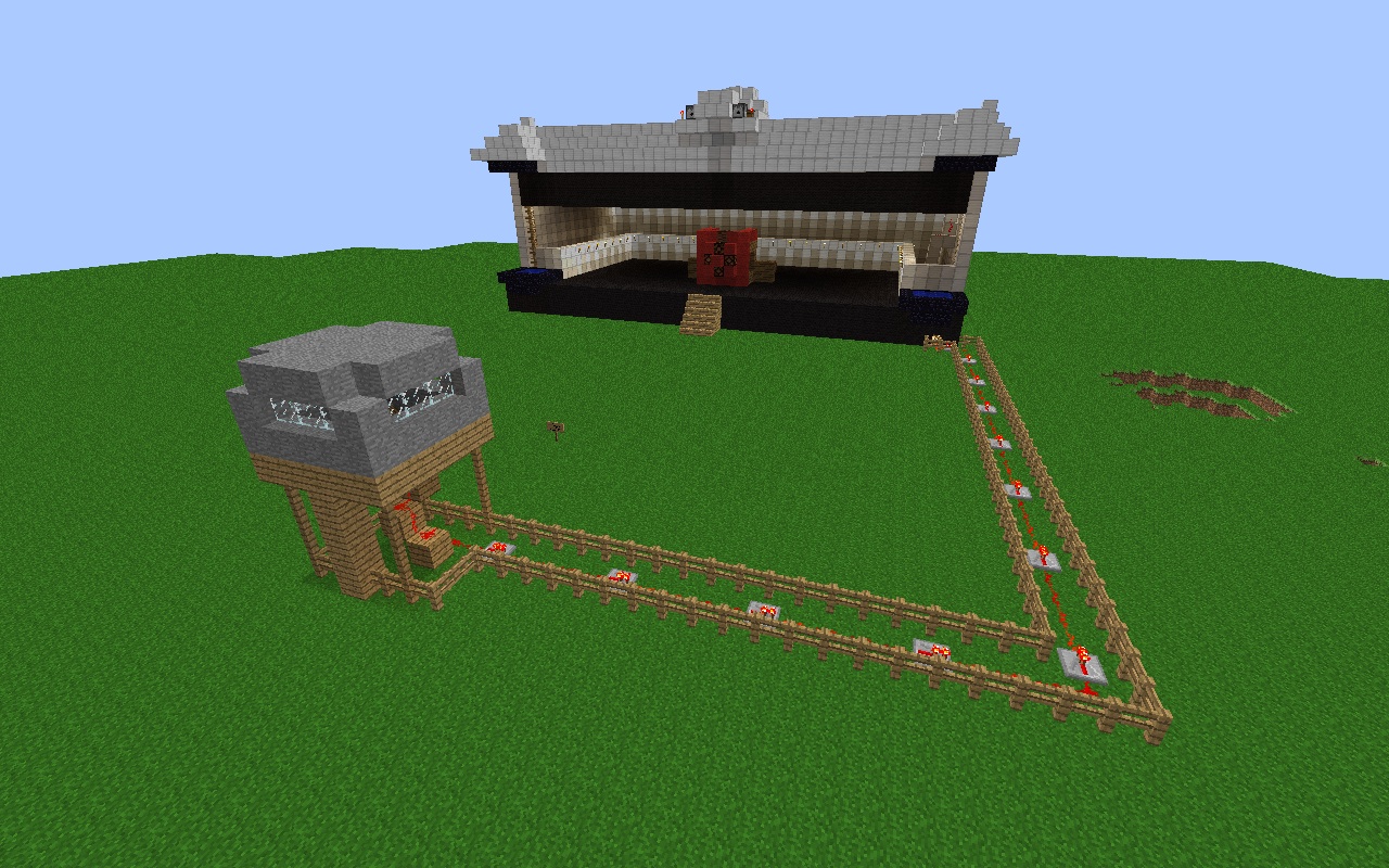 Minecraft Concert/Preformance Stage Minecraft Map