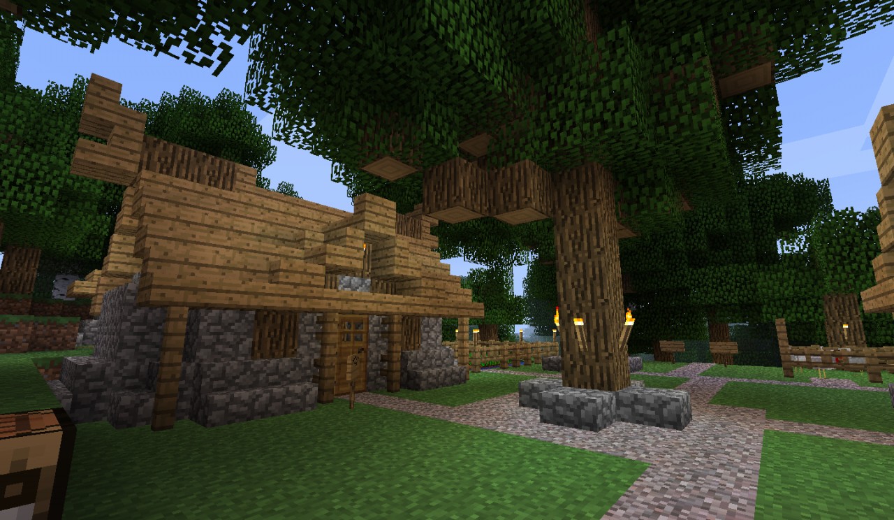 Woodstone Village Minecraft Map
