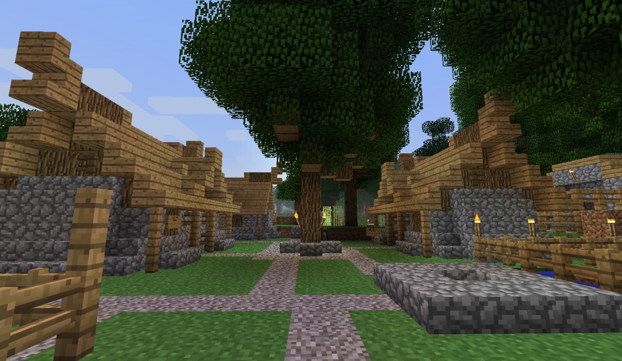 Woodstone Village Minecraft Map