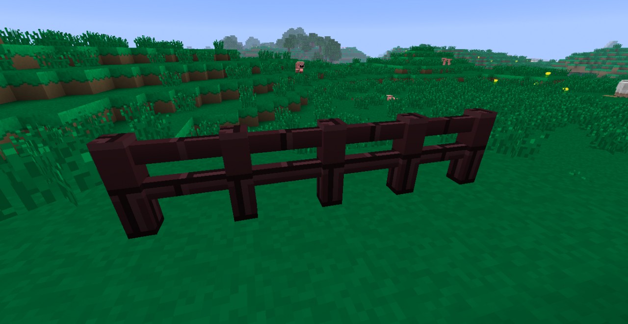 ...Netherbrick fence...