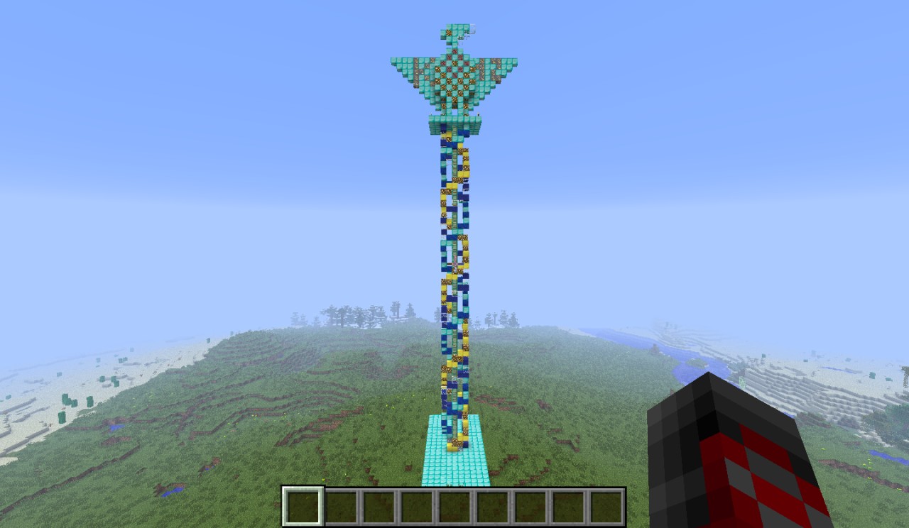 Sacred bird statue Minecraft Map