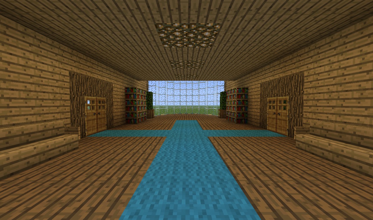 Wooden Mansion Minecraft Map