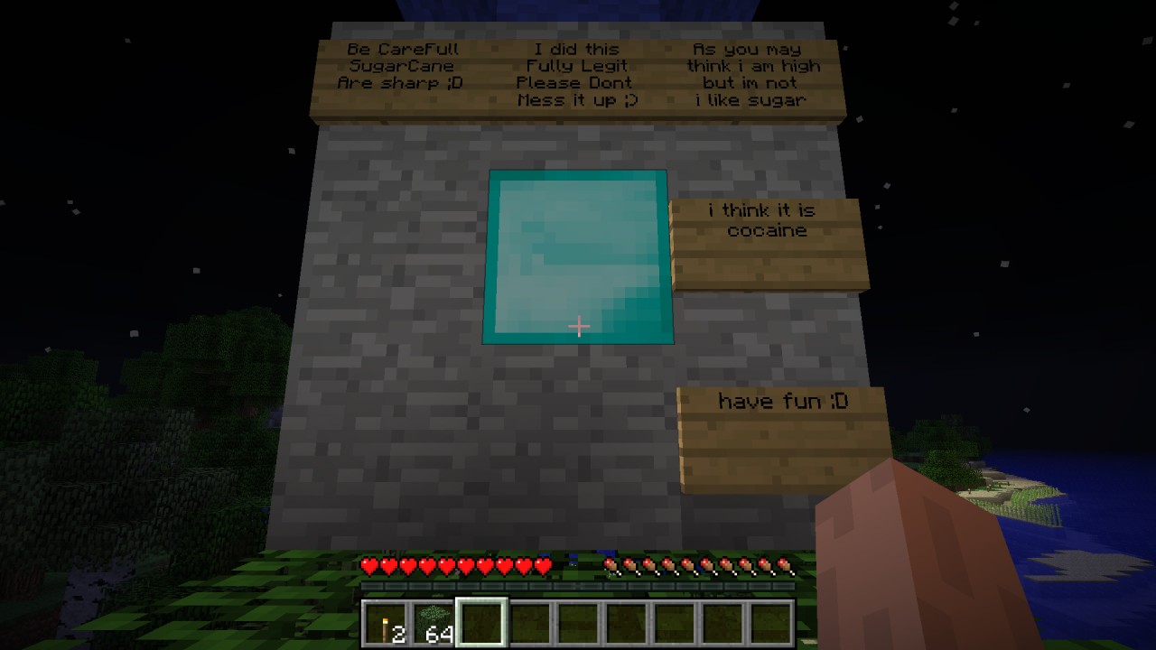 Sugar Cane Starter Map Minecraft Map